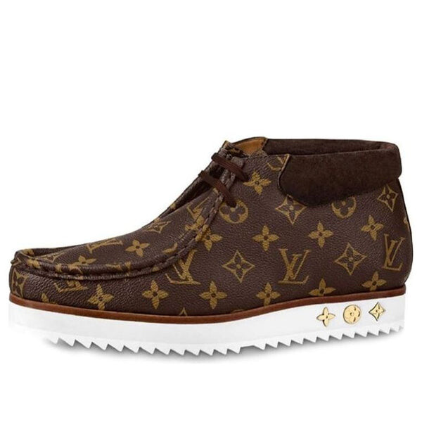 

Кроссовки mods ankle boots 'brown monogram' Louis Vuitton, коричневый