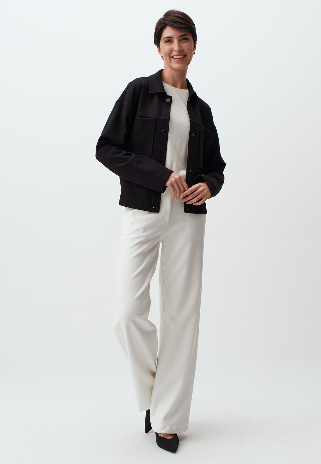 

Летняя куртка LONG SLEEVED WITH POCKETS Jimmy Key, черный