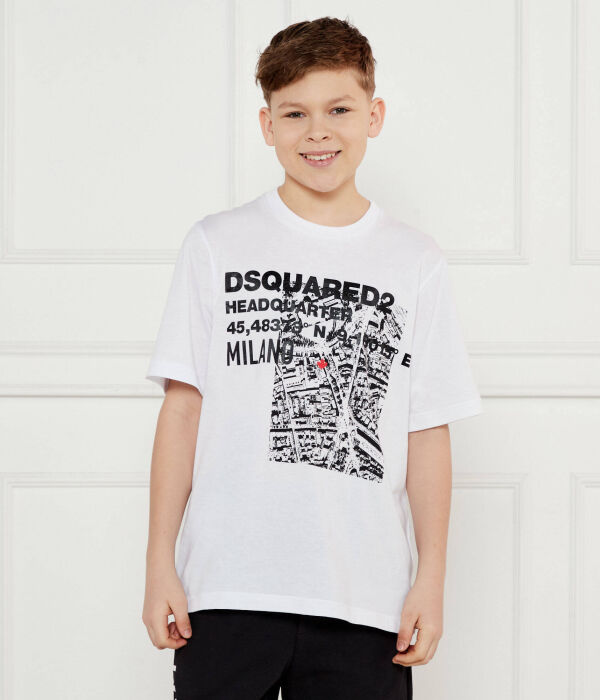 

Футболки Loose fit Dsquared2, белый