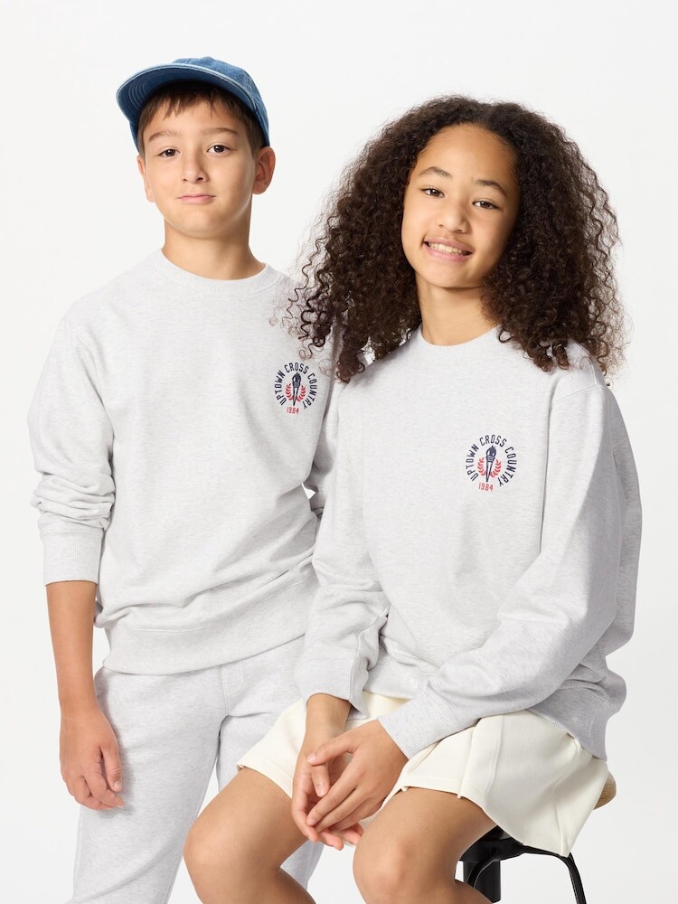 

Детская толстовка с рисунком Uniqlo, цвет 02 серый