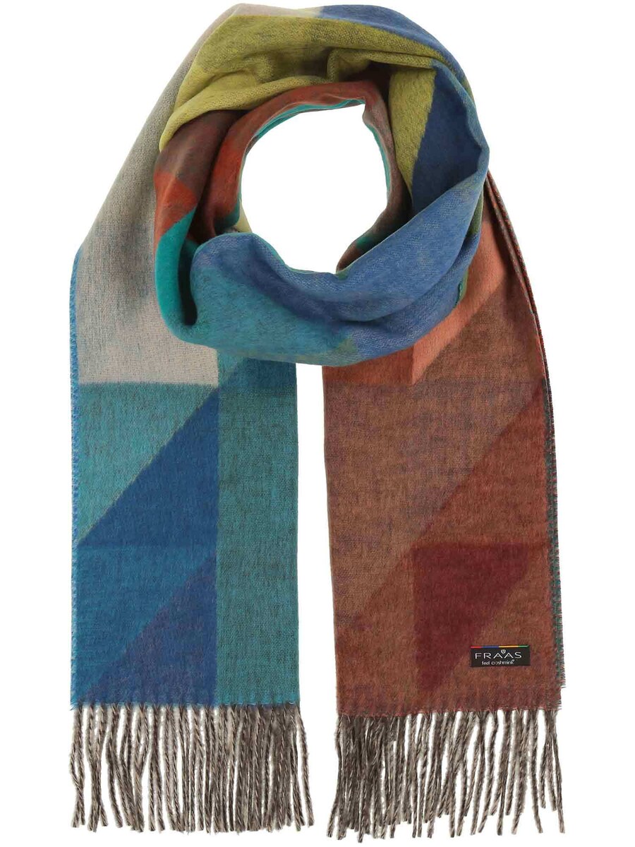 

Шарф FRAAS, Blue/mottled red