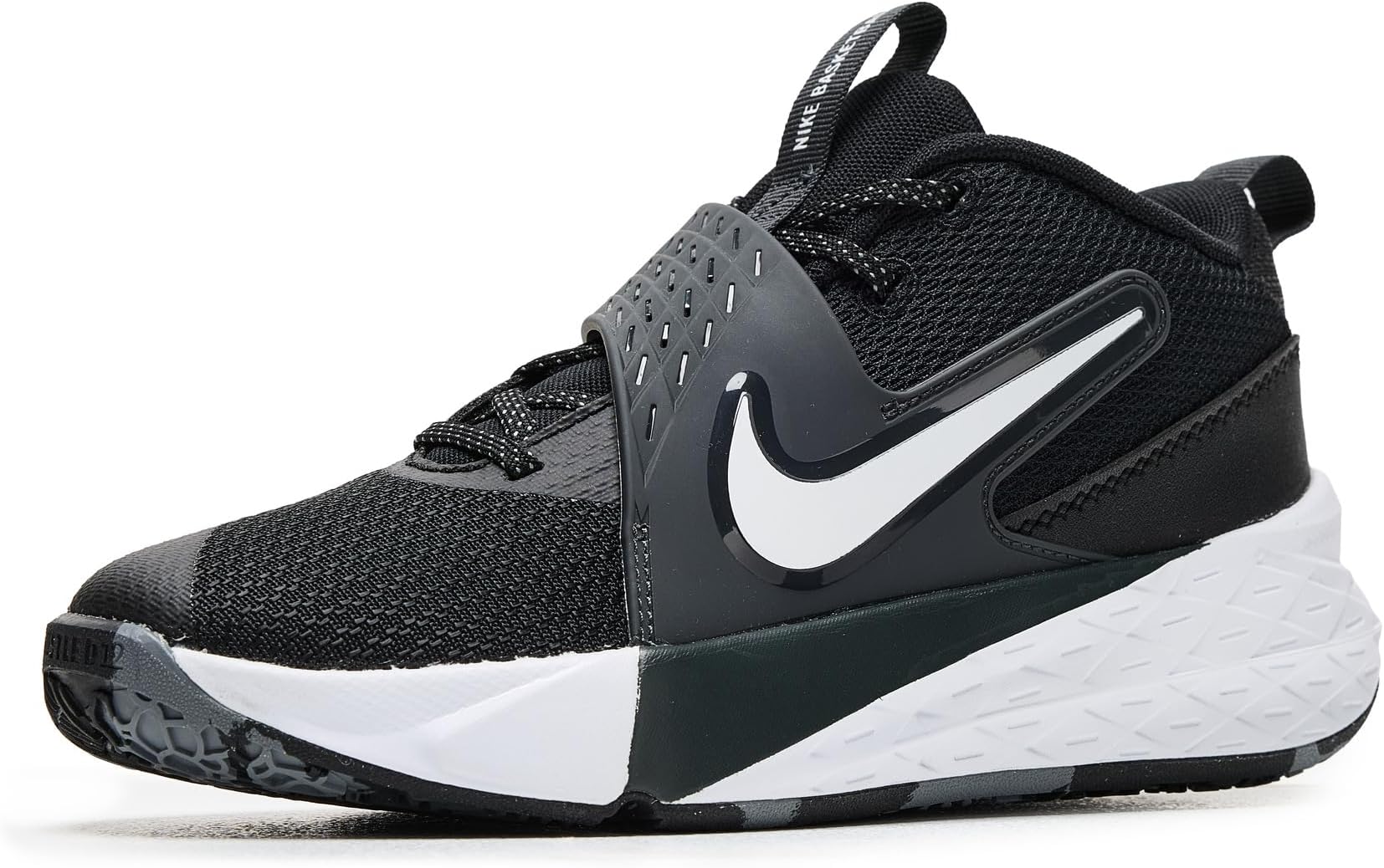 

Кроссовки Nike Kids Team Hustle D 12, Black/White/Anthracite