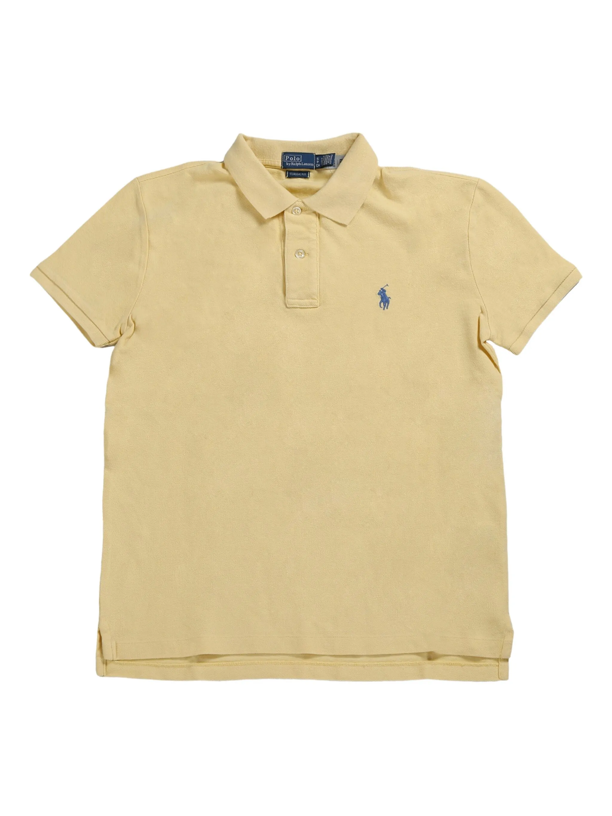 

Хлопчатобумажная рубашка поло Polo Ralph Lauren, желтый