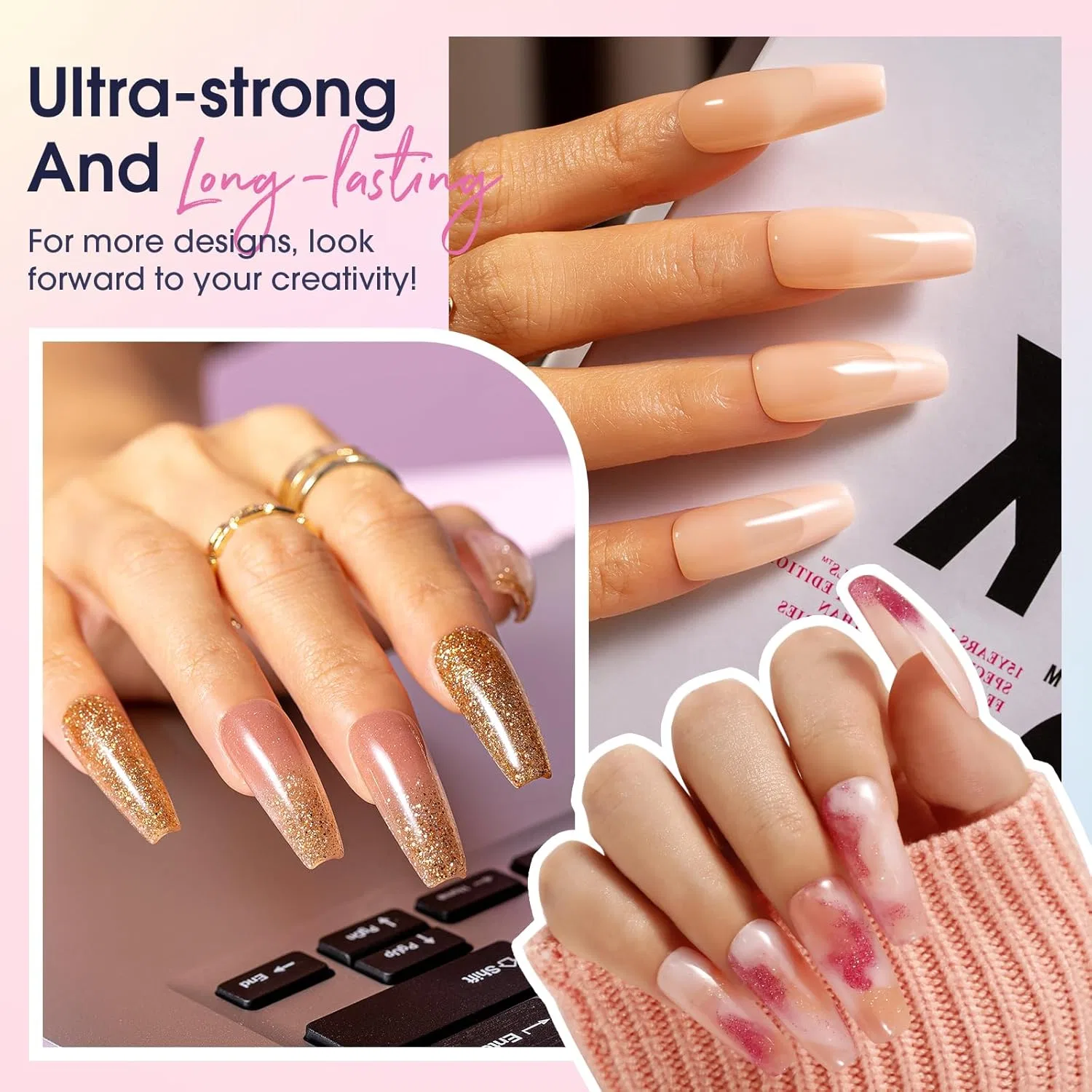 Стартовый набор гель-лаков из 14 цветов от ROSALIND Rosalind — фото 3