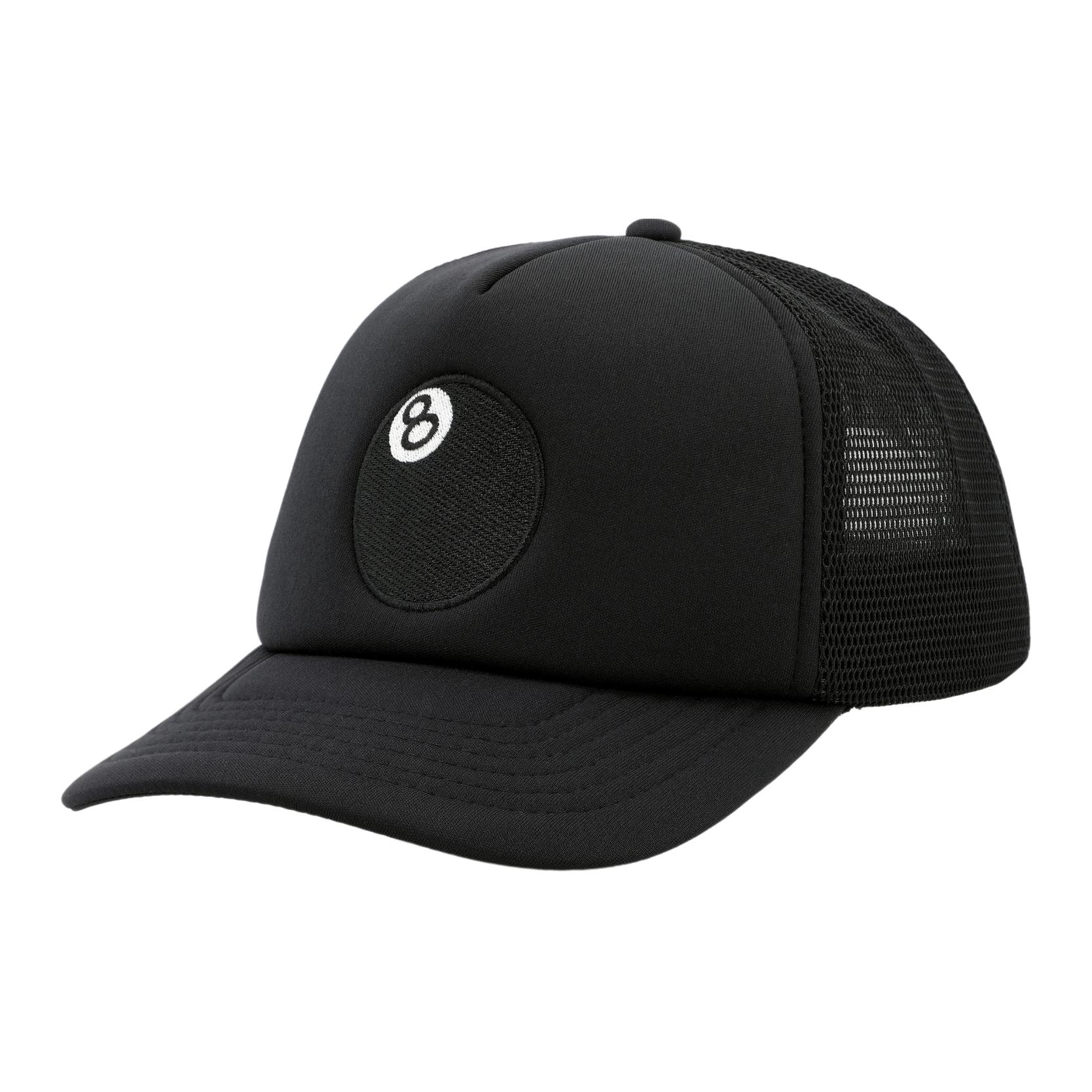 

Stussy Восьмой шар бейсболка, Black