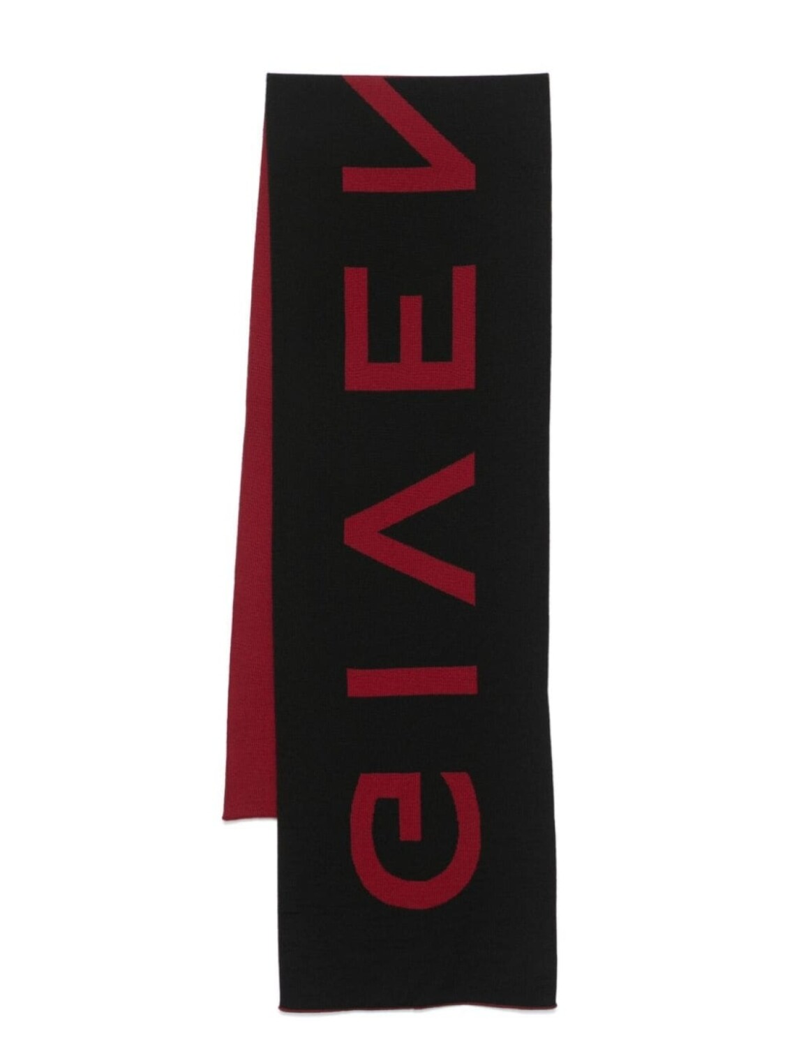 

Шарф с логотипом-жаккардом Givenchy, черный