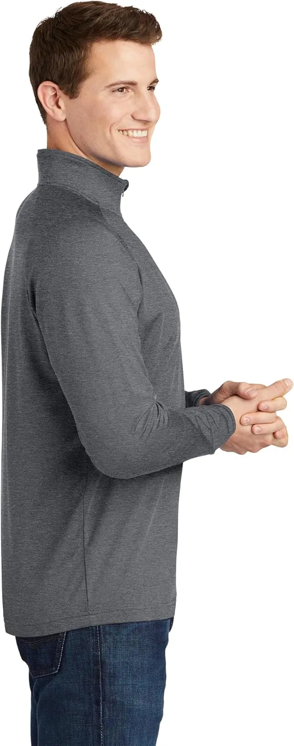 Мужская спортивная одежда Sport Tek St850, Charcoal Grey Heather — фото 2