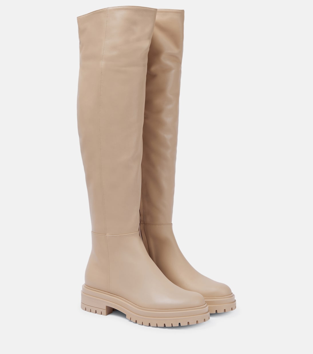 Кожаные сапоги выше колена Gianvito Rossi, Mousse