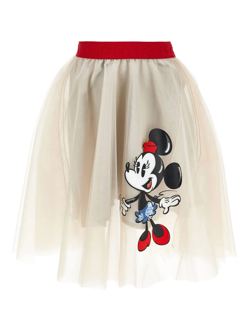 

Пышная юбка Minnie Mouse из коллаборации с Disney Monnalisa, нейтральный