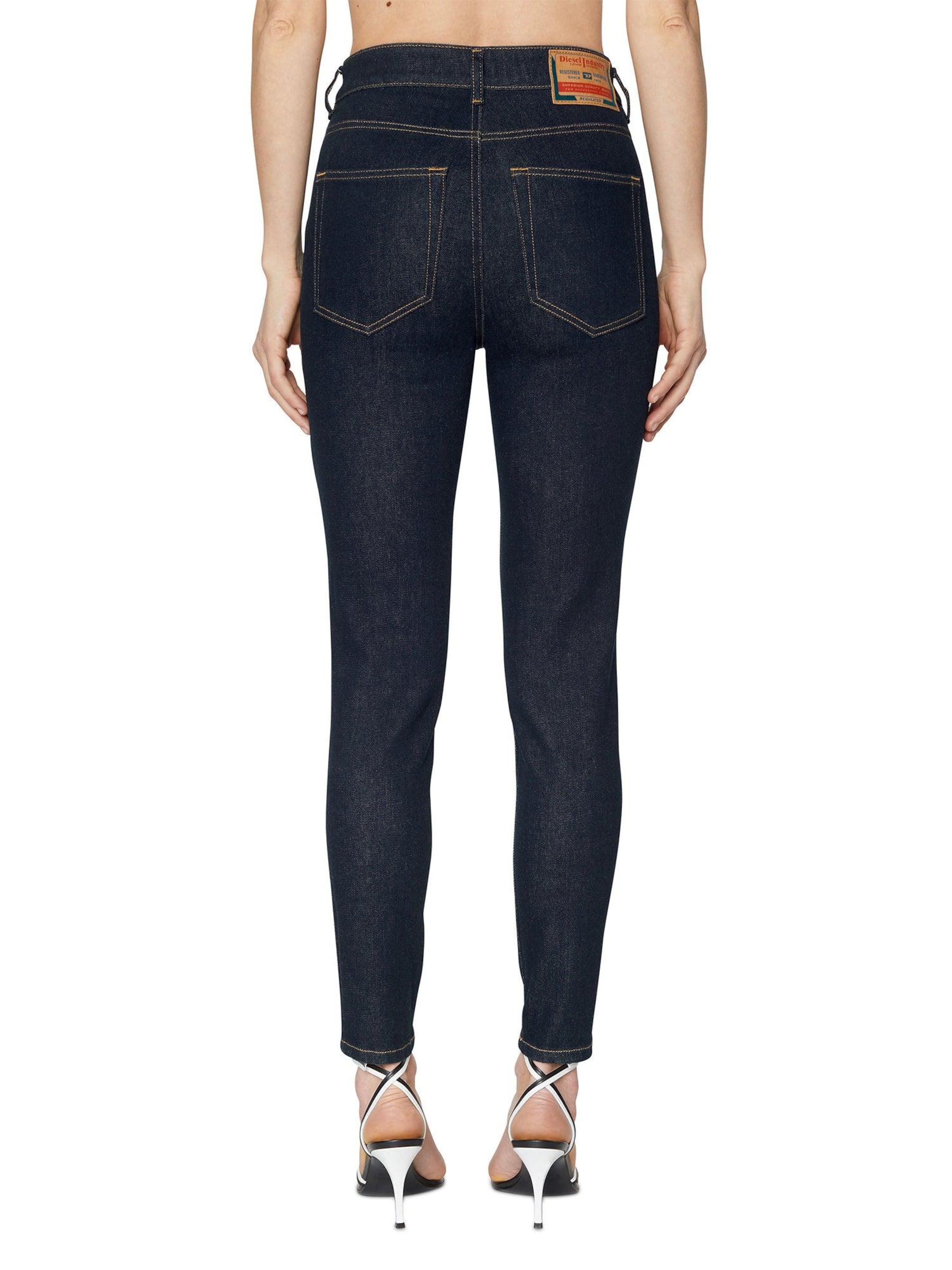 DIESEL Скинни джинсы '1984 SLANDY-HIGH' в цвете Night Blue — фото 4