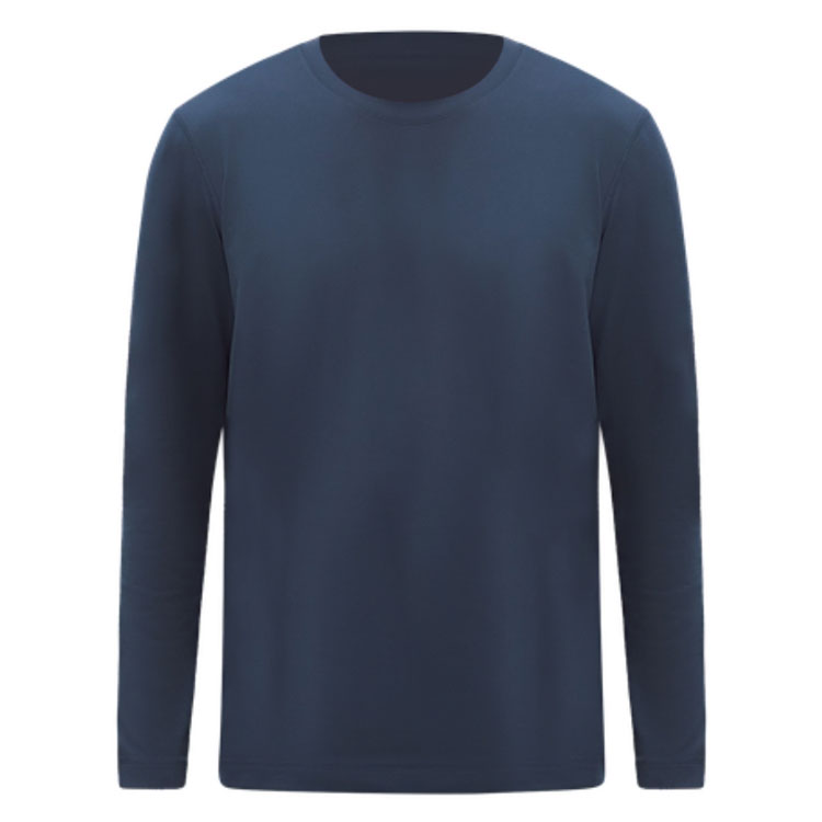 

Мягкая трикотажная футболка с длинным рукавом, мужская Lululemon, club синий/clbl