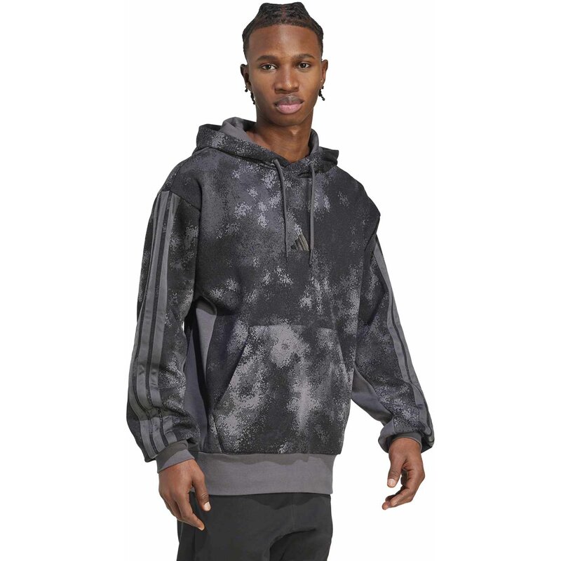 Kapuzensweat aop colourblock Adidas, мультиколор — фото 4