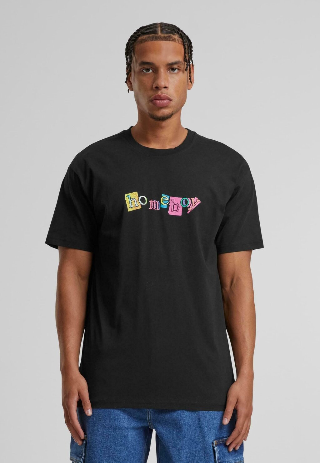 

Футболка с принтом TEE Homeboy, черный