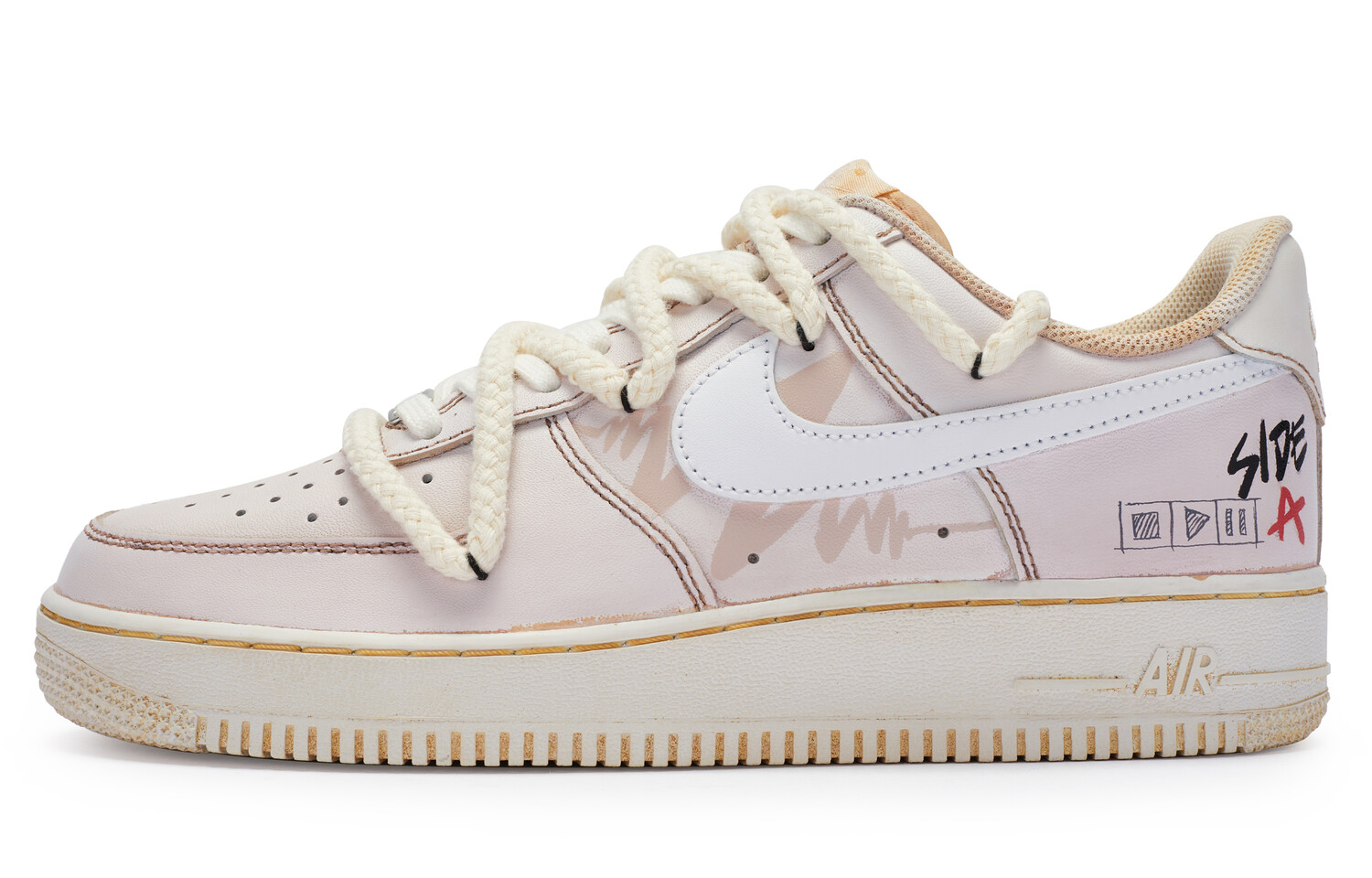

Кроссовки Nike Air Force 1 Skateboard Shoes Men Low-Top White, Белый, Кроссовки Nike Air Force 1 Skateboard Shoes Men Low-Top White