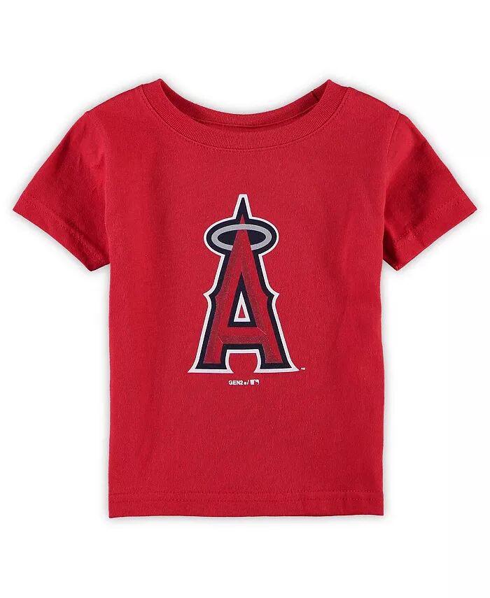 

Красная футболка с логотипом основной команды Los Angeles Angels для мальчиков и девочек Outerstuff