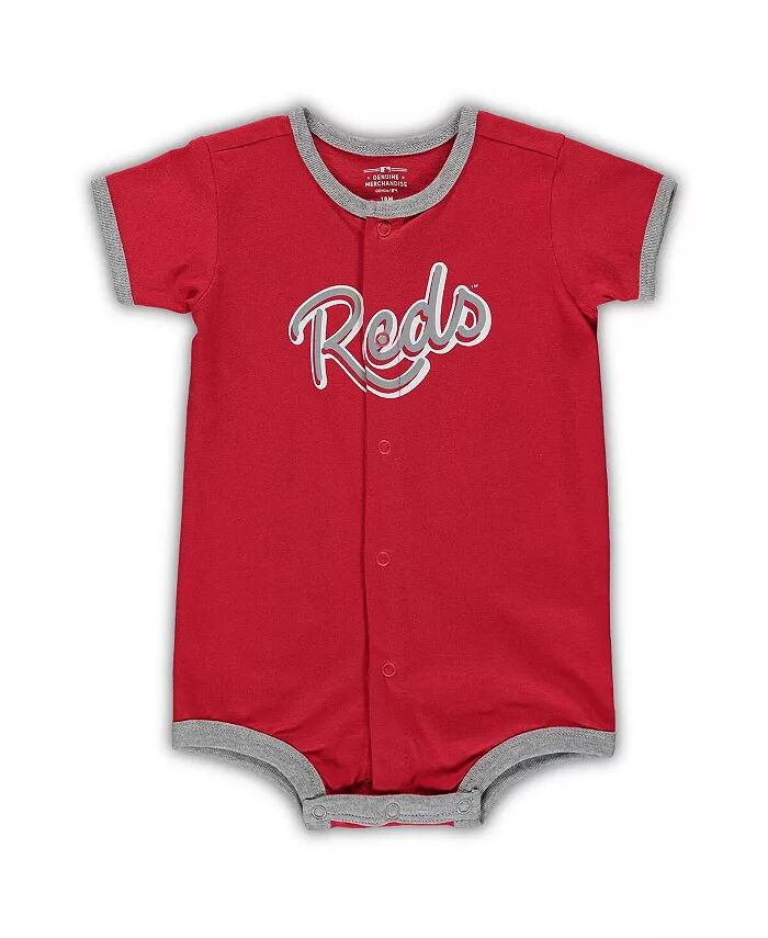 

Красный комбинезон Cincinnati Reds Power Hitter для мальчиков и девочек Outerstuff