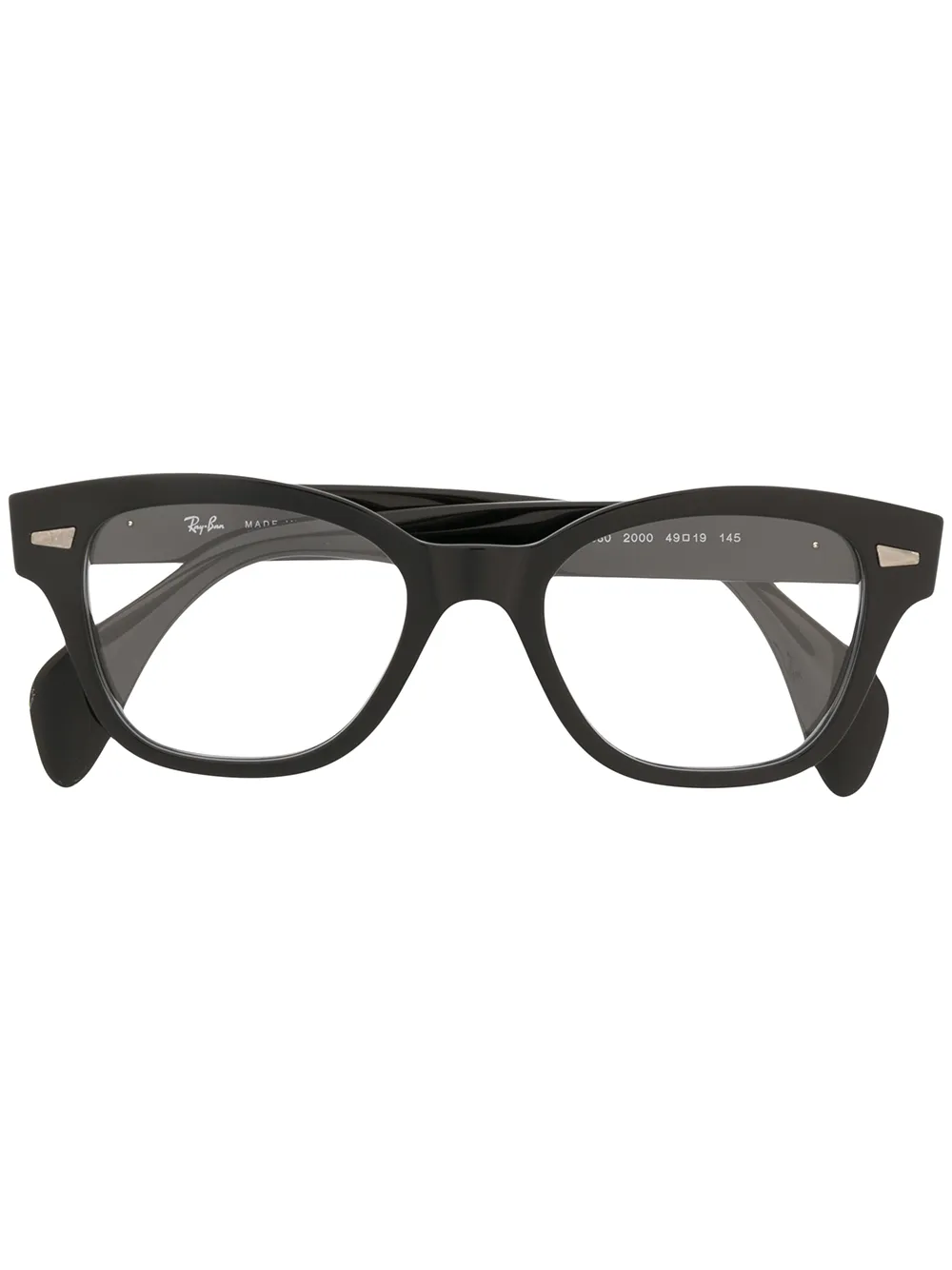 

Очки в квадратной оправе Ray-Ban, черный