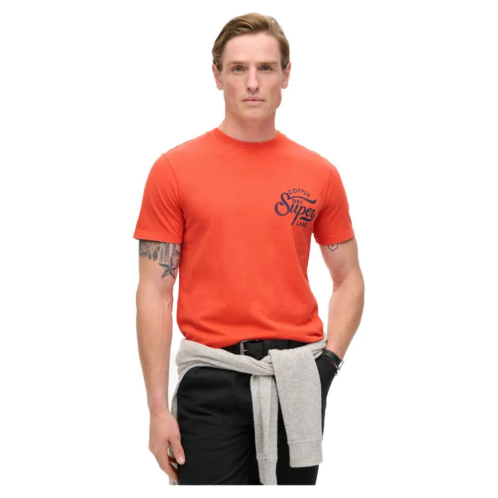 

Футболка с коротким рукавом Superdry Copper Label Chest, оранжевый