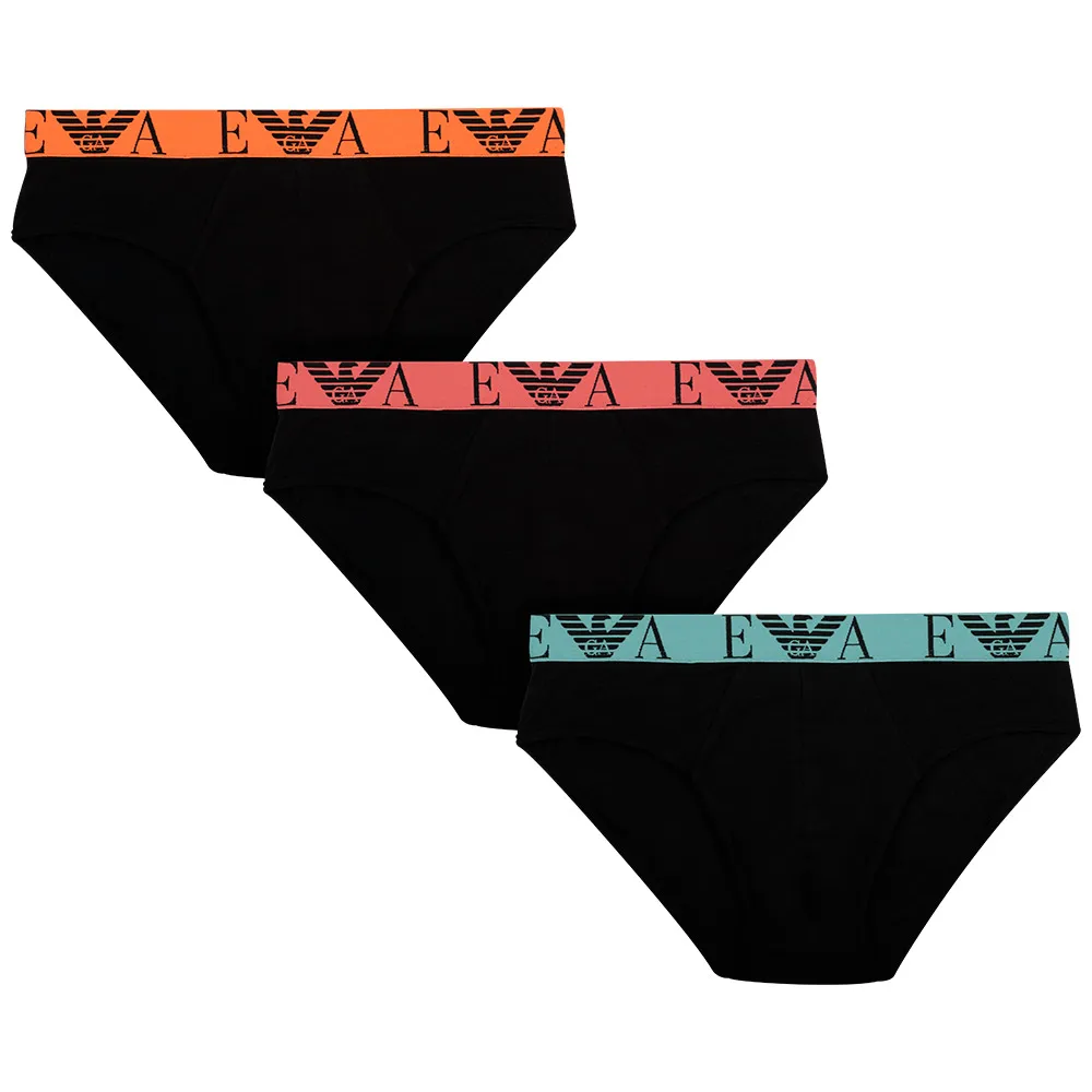 

Emporio Armani EM000258_AF20668 slips 3 units, черный