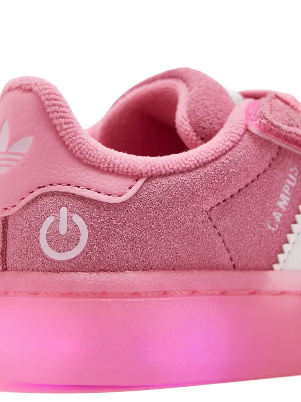 Кроссовки Campus 00s с LED-подсветкой Adidas Kids, розовый — фото 4