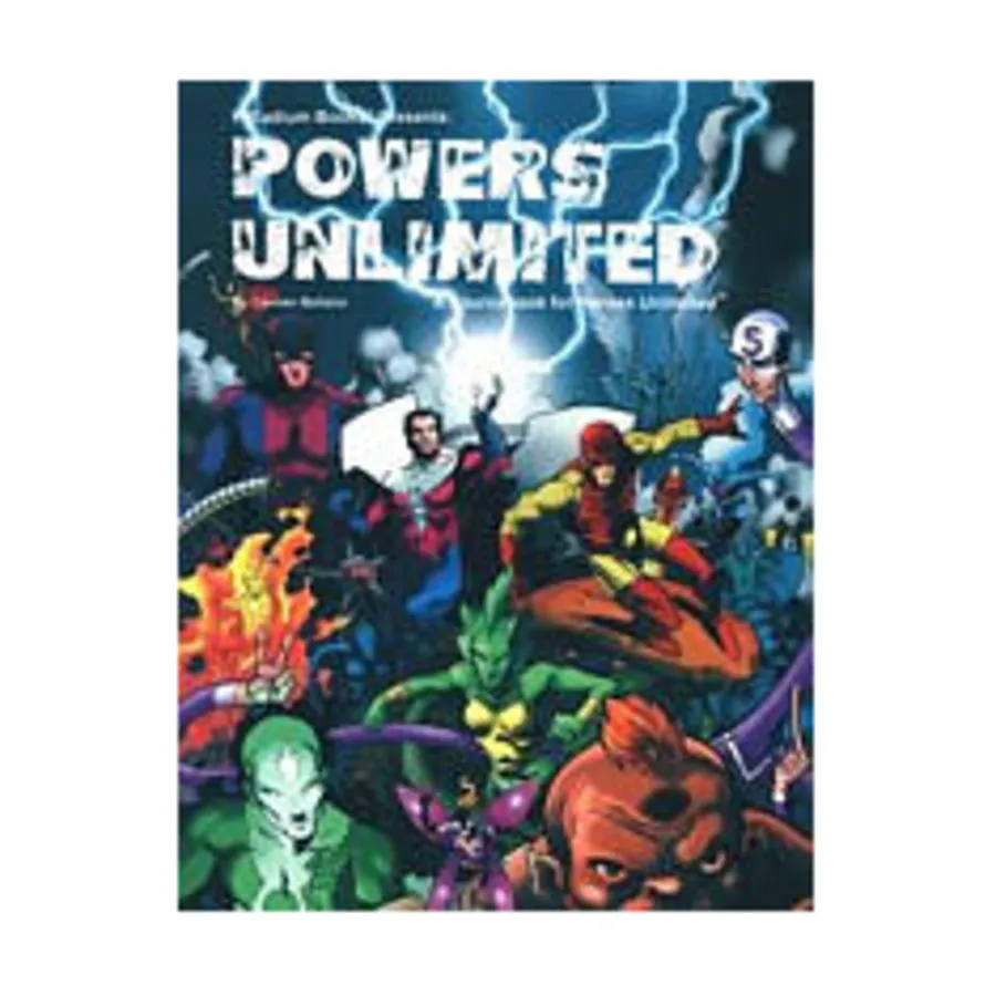 

Powers Unlimited 1, Heroes Unlimited, мягкая обложка
