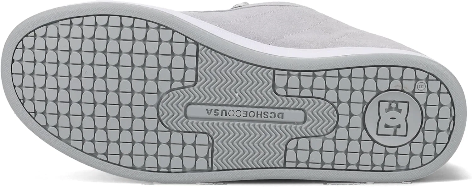 Мужские кроссовки DC Shoes Net Amazon Renewed, Grey White — фото 4