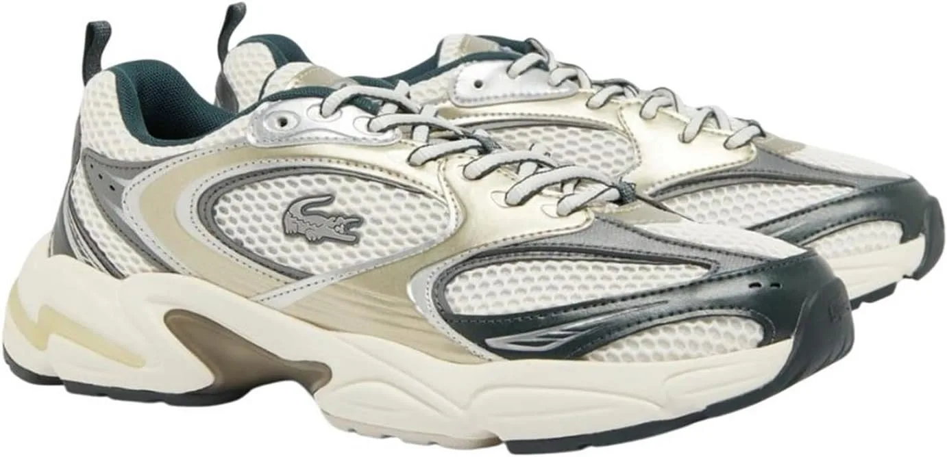 Кроссовки Lacoste Storm 96 2K для мужчин, белый/темно-зеленый — фото 3