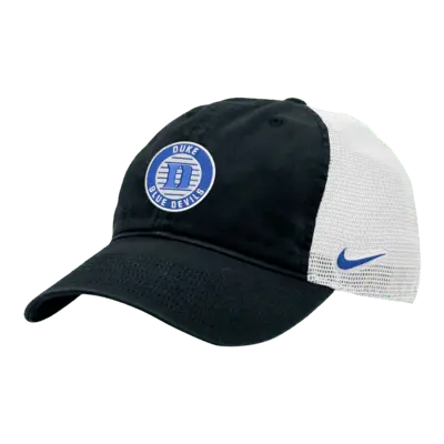 

Бейсболка Nike Duke Heritage86 College Trucker Hat, черный