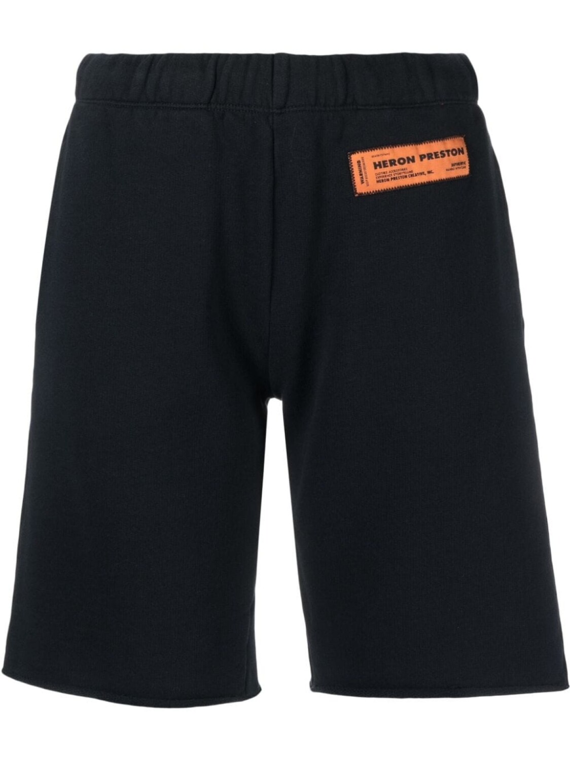 

Heron Preston шорты из органического хлопка с нашивкой-логотипом, черный