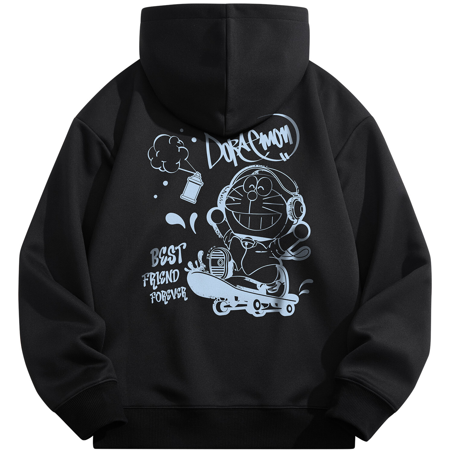 

Толстовка унисекс Doraemon, Черный