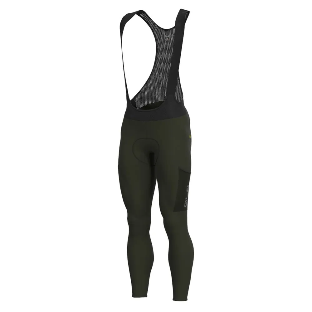 

Тайтсы Alé Stones Cargo Gravel bib, черный