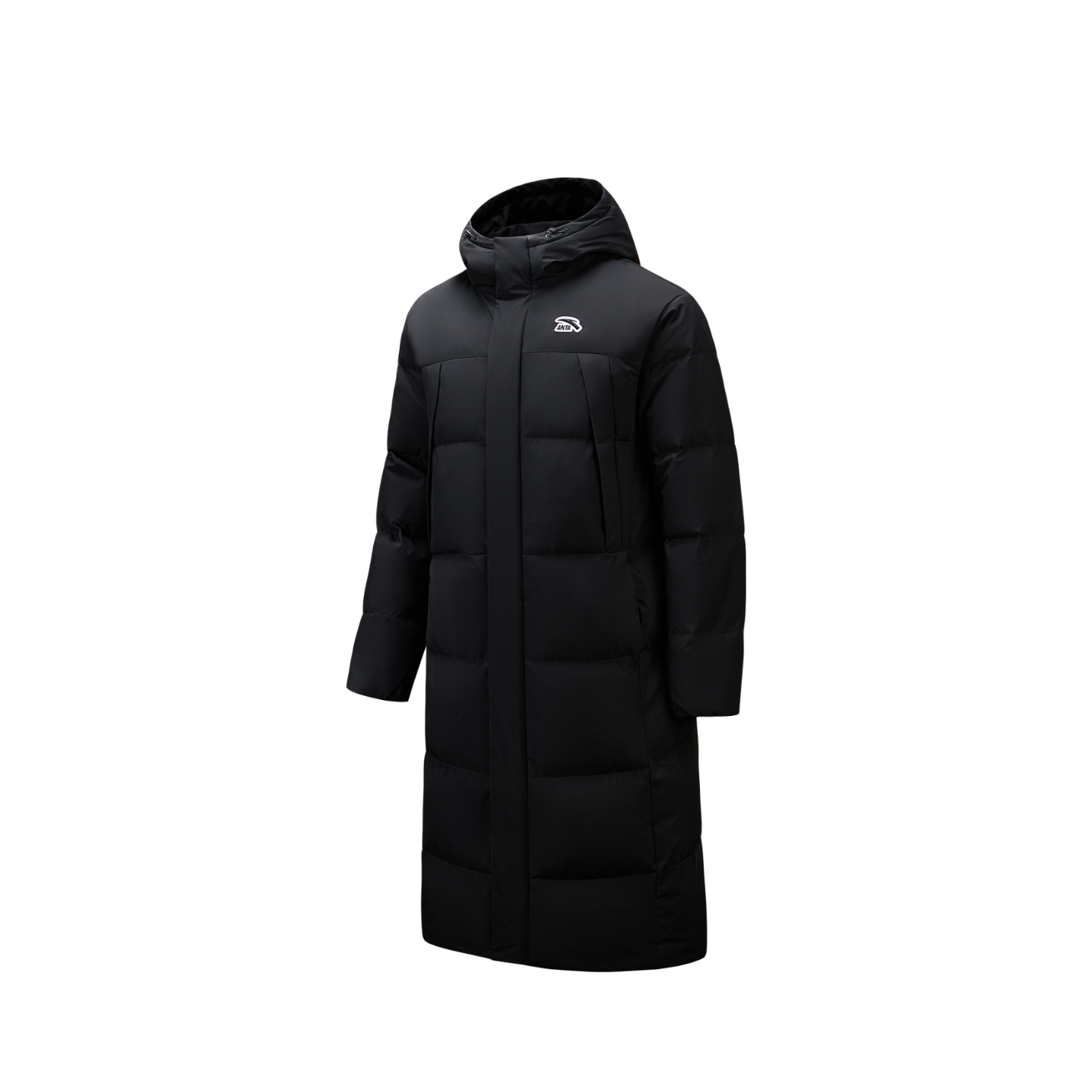 

ANTA Мужская базовая черная пуховая куртка, Basic Black-4