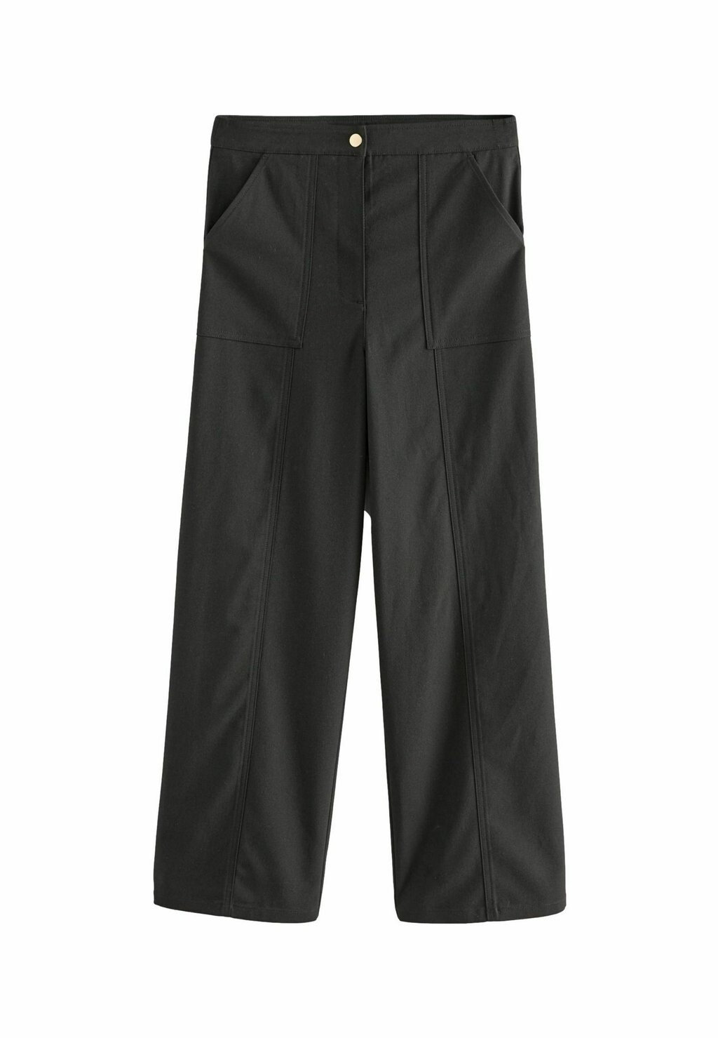 

Тканевые брюки WIDE LEG Next, черный