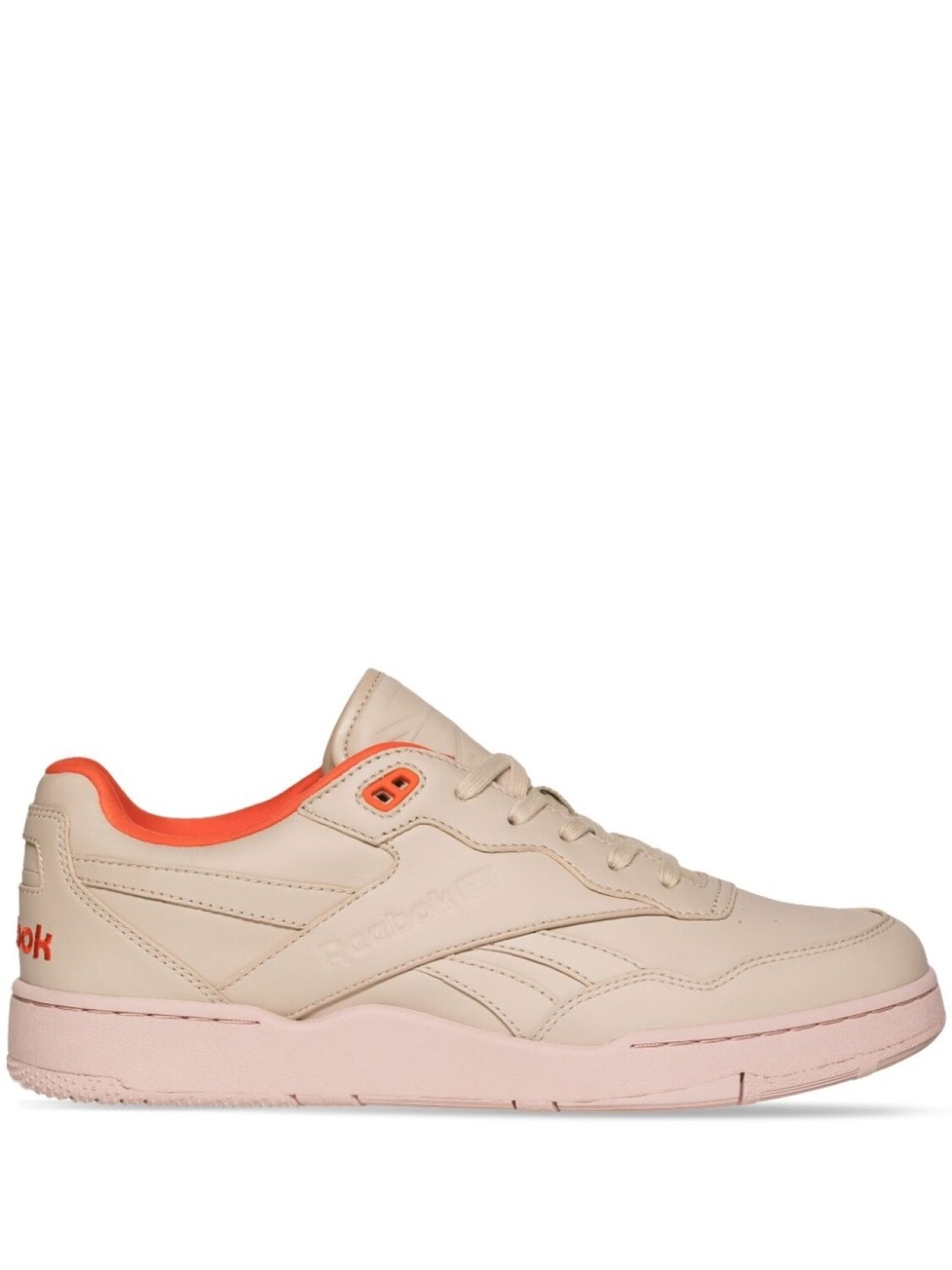 

Кроссовки Reebok BB4000 II Faux Leather, бежевый/оранжевый