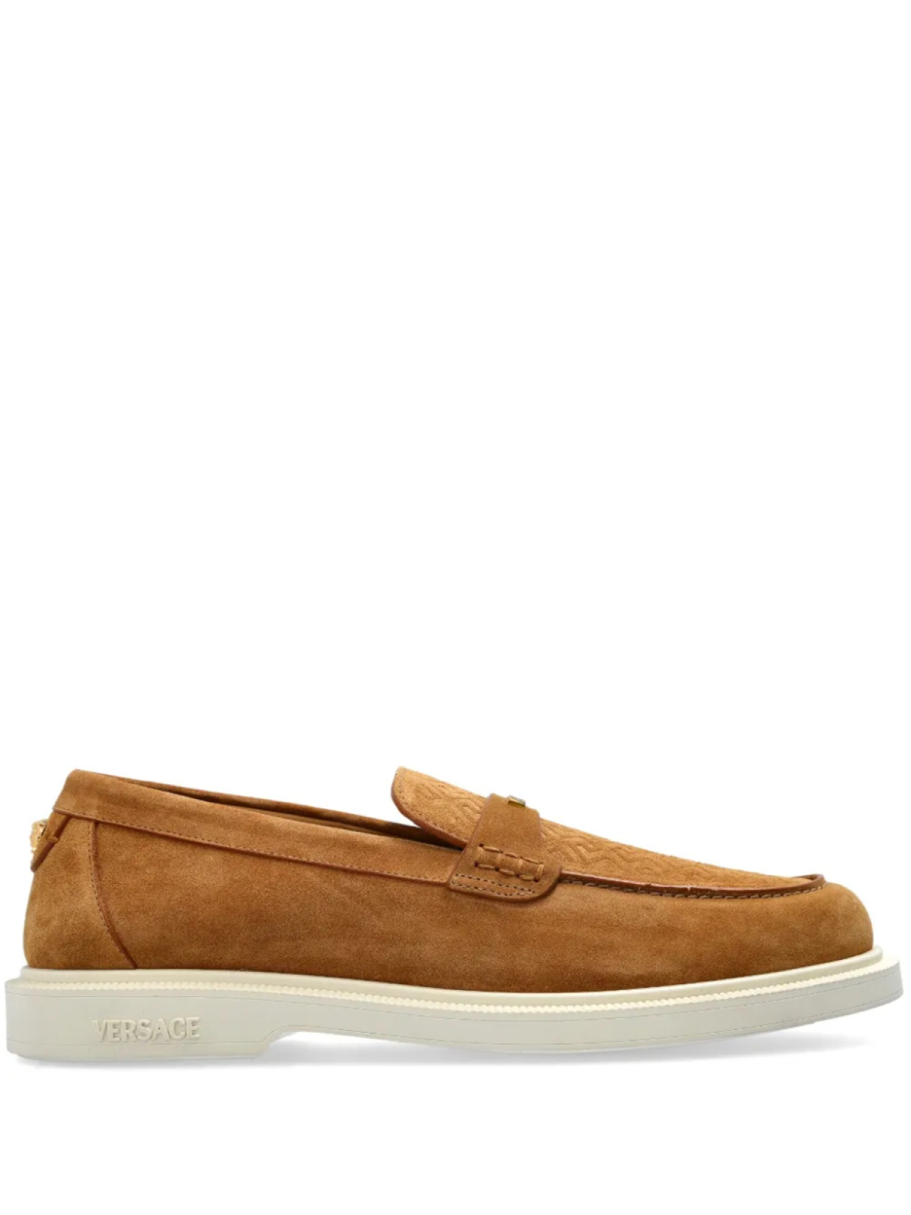 Туфли Versace Giuliano, коричневый