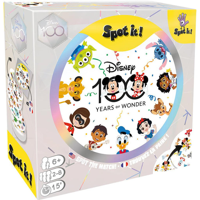 

Настольная игра Zygomatic Spot It! Disney 100th Anniversary