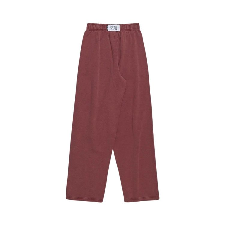 Спортивные брюки Nike x Martine Rose Fleece Pants 'Team Crimson' — фото 2