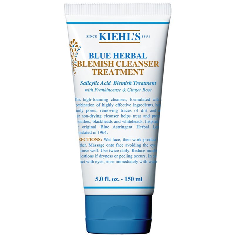 

Kiehl's Blue Herbal Gel Cleanser очищающий гель для проблемной кожи для женщин 150 мл