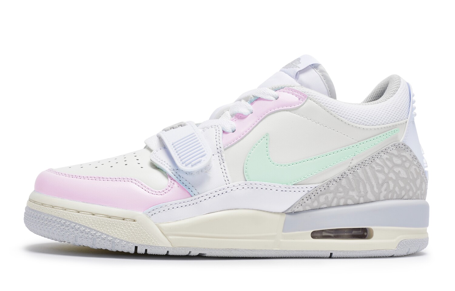 

Кроссовки Jordan Legacy 312 Vintage Basketball Shoes Women's Low-top Green, желтый