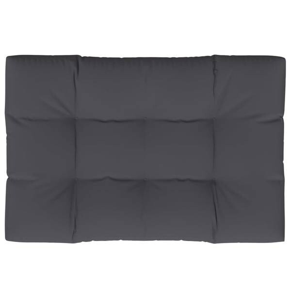 

Подушка на сиденье vidaXL 3007234-5, 80x12x120 см, антрацитовый