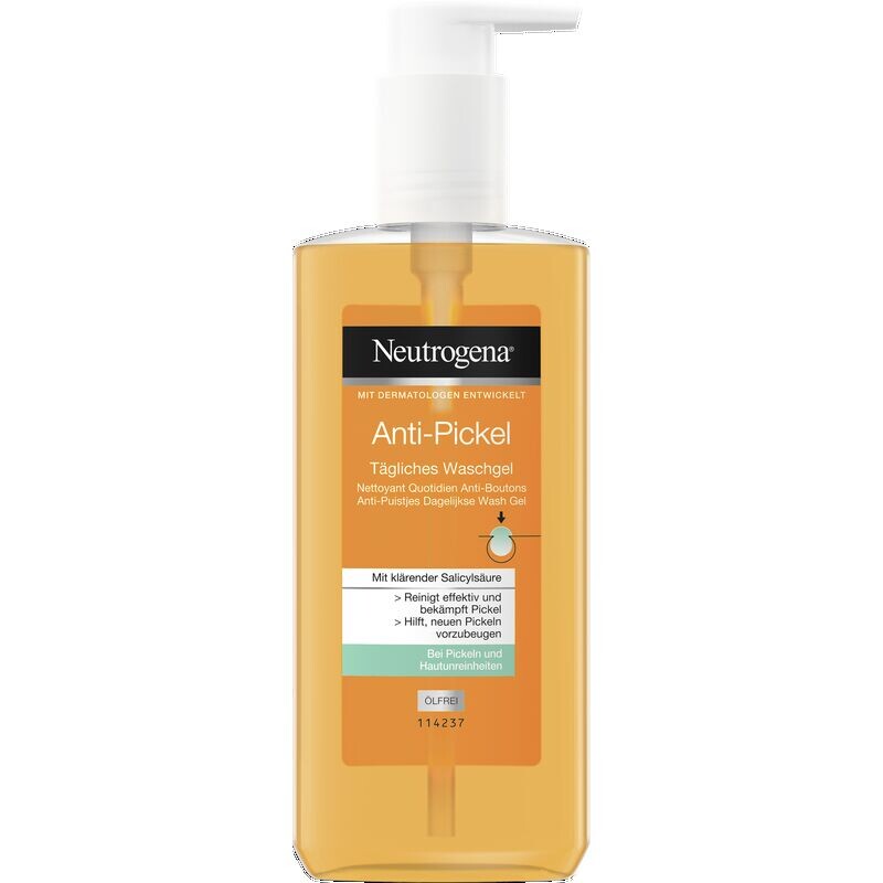 

Гель для ежедневного умывания против прыщей Neutrogena, 200 ml