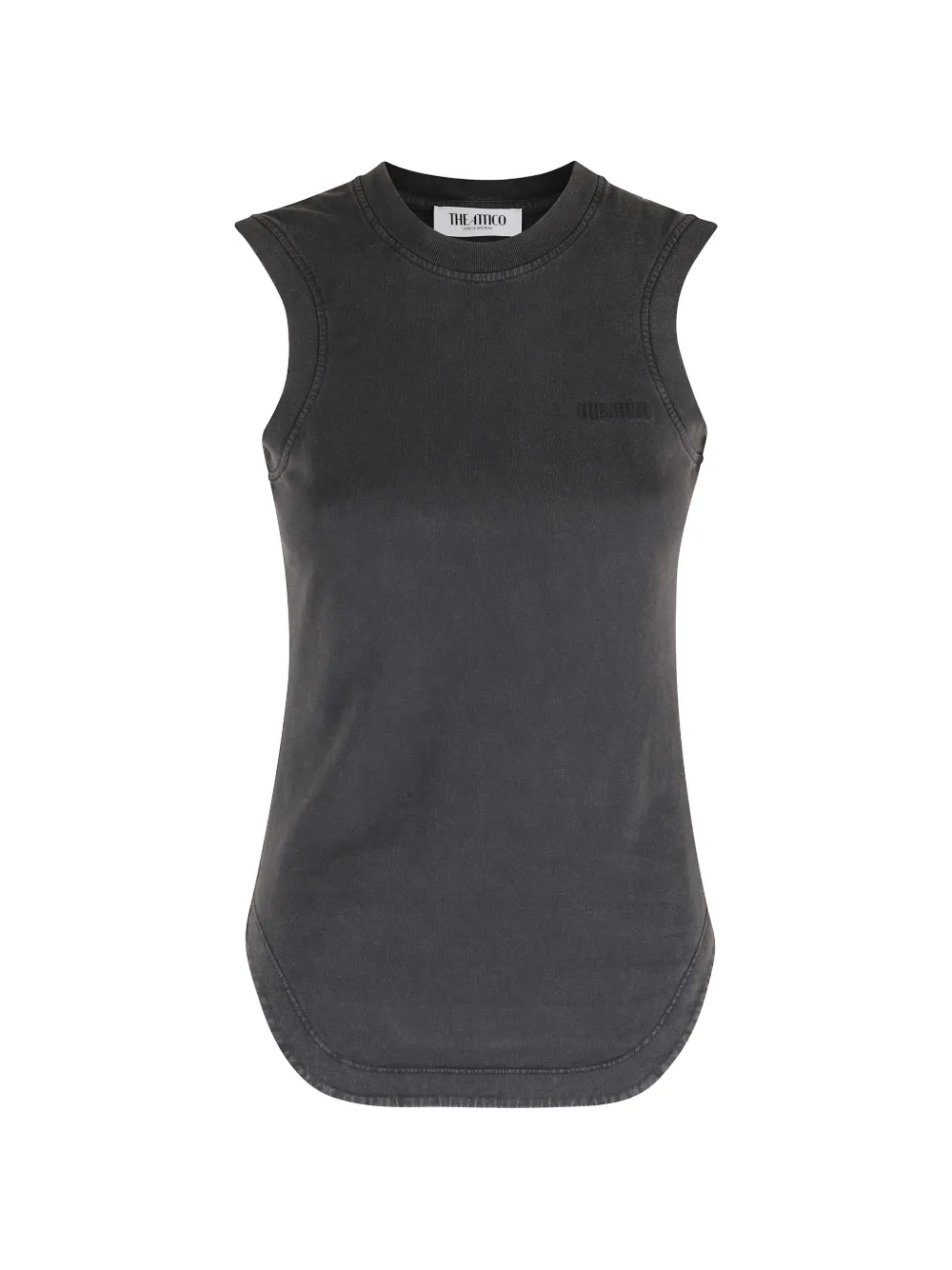 

Майка с логотипом The Attico, серый