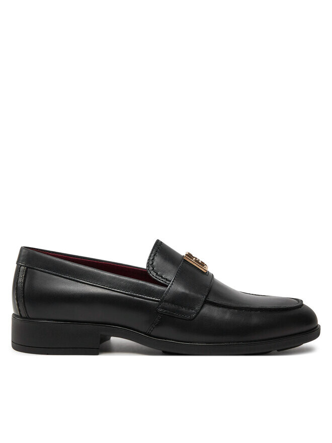 

Лоферы Tommy Hilfiger Th Leather Classic Loafer, черный