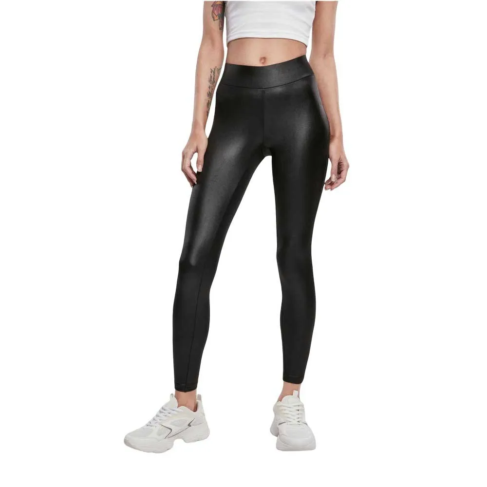 

Леггинсы Urban Classics Synthetic Leather 2 units, черный