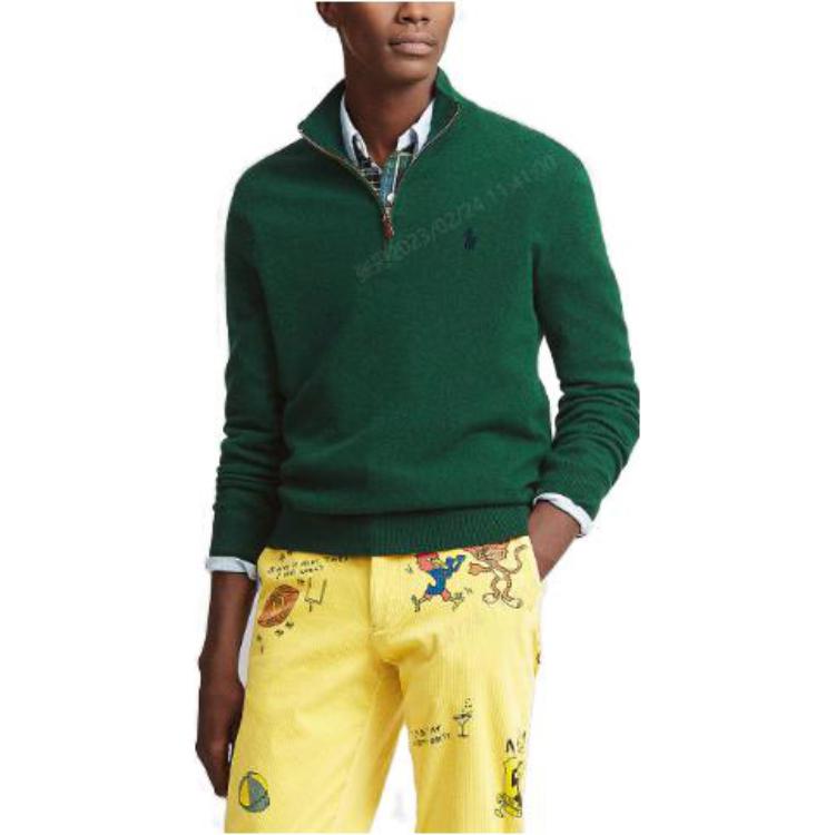 Свитер мужской зеленый Polo Ralph Lauren — фото 2