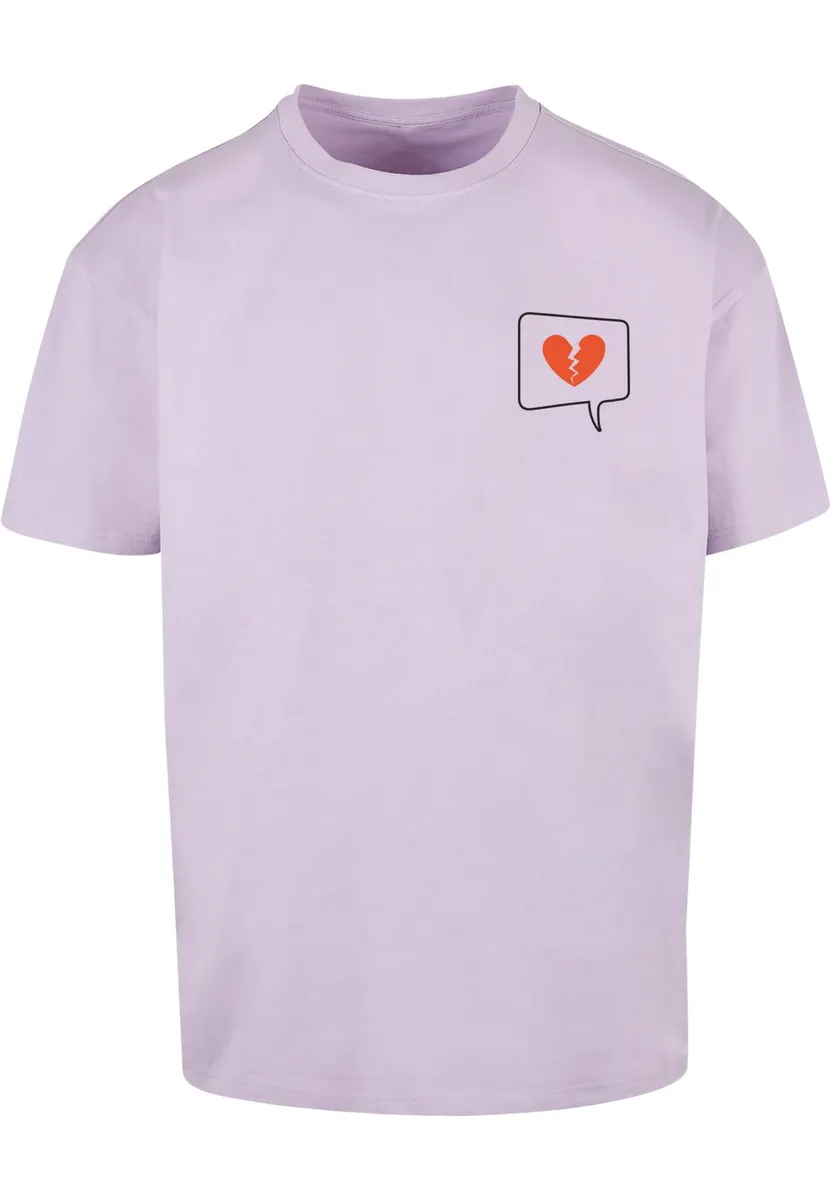 

Футболка Merchcode "Мужская футболка Heartbreak Heavy Oversize " Merchcode", цвет Lilac