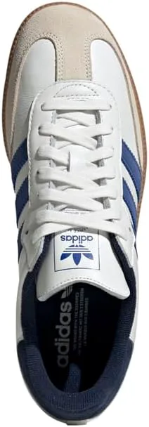 Мужские кроссовки Adidas Originals Samba OG, белый/синий/индиго — фото 3