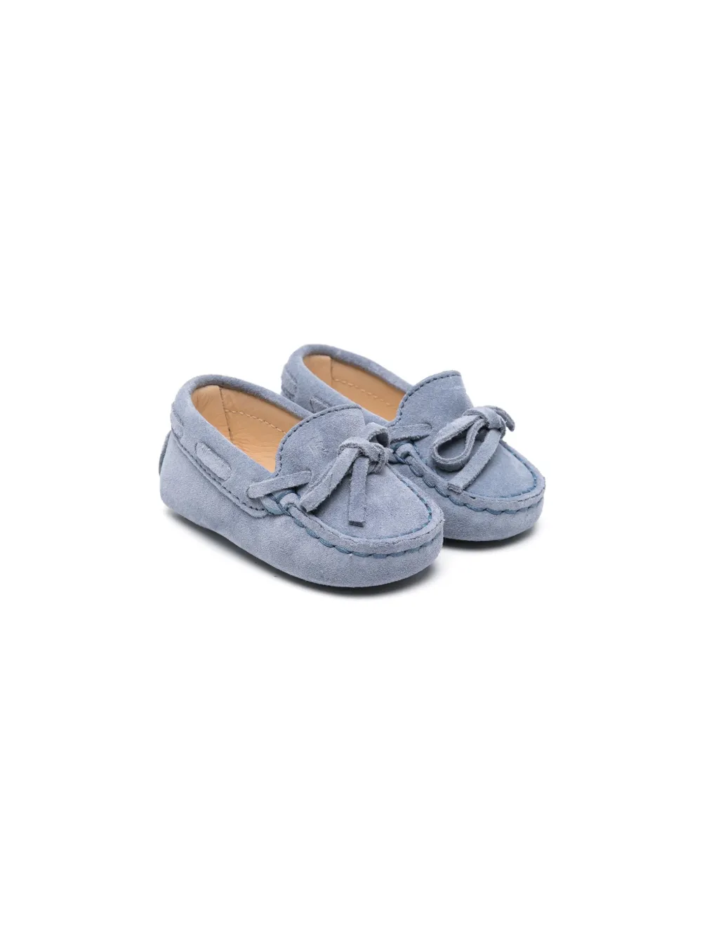

Замшевые лоферы Tod's Kids, синий