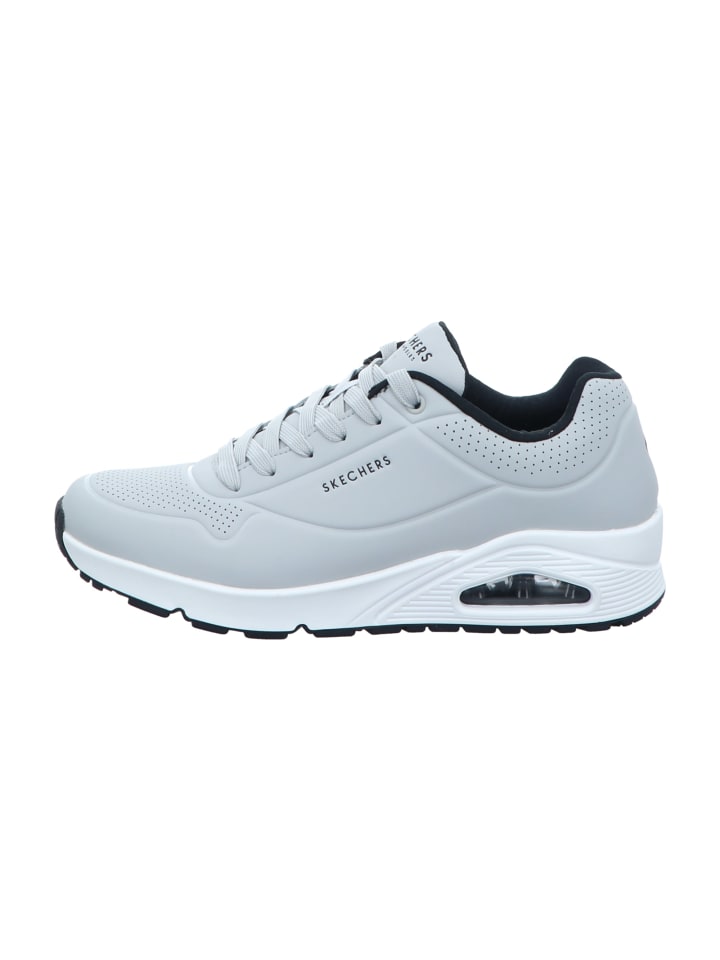 

Кроссовки на шнуровке Skechers, серый