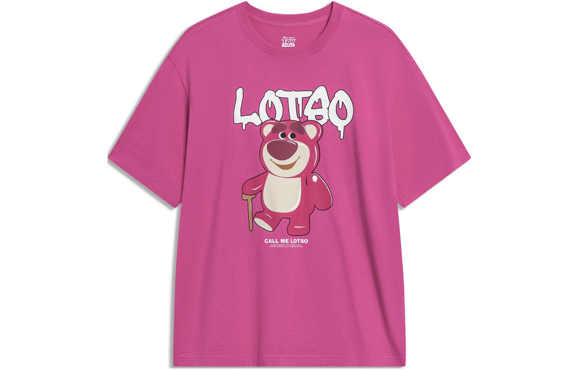 

Футболка LiNing x Disney унисекс лунный сезон фиолетовый, розово-фиолетовый